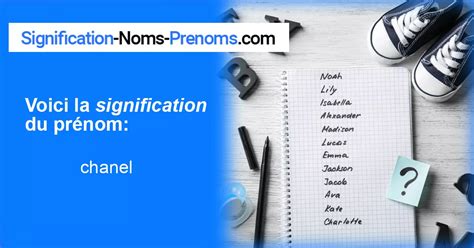 Prénom Chanel (fille) : signification, origine, sainte, avis